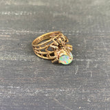 Arachne Ring, brass. Size 7