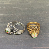 Arachne Ring, brass. Size 7