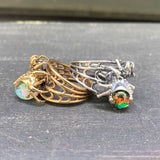 Arachne Ring, brass. Size 7
