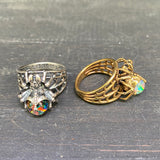 Arachne Ring, brass. Size 7